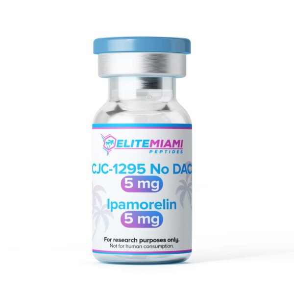 CJC 1295 (5mg) (NO DAC) + Ipamorelin (5mg) Blend